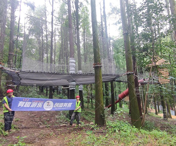 有趣游樂-信陽(yáng)大地之丘營(yíng)地叢林探險(xiǎn)項(xiàng)目